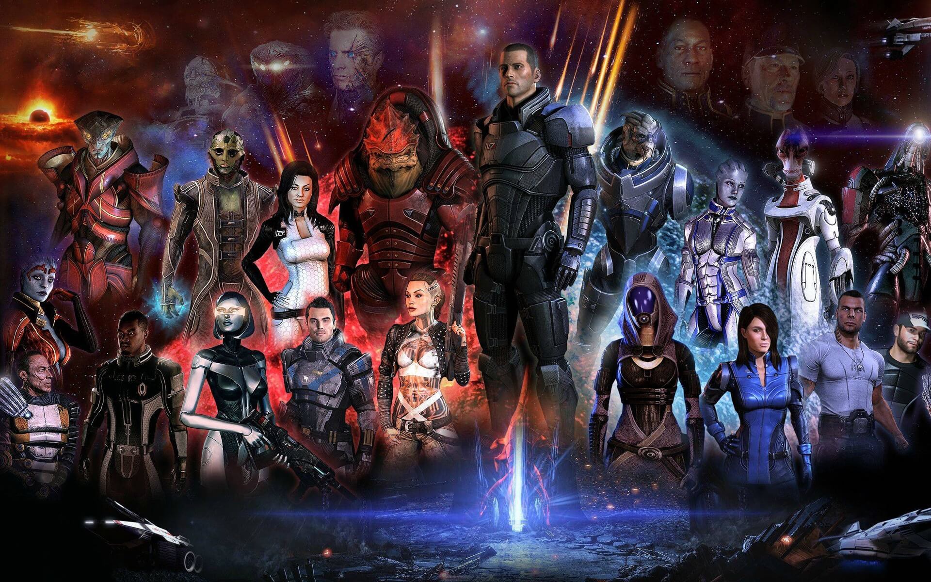 Все романы Mass Effect 3